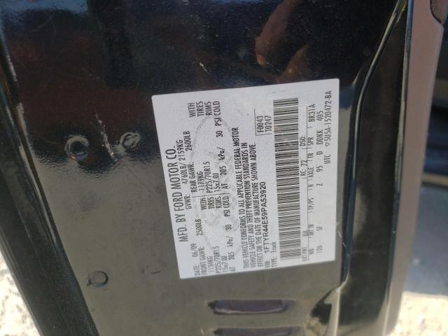 Photo 10 from auction – 2009 FORD RANGER SUP with VIN 1FTYR44E59PA53920