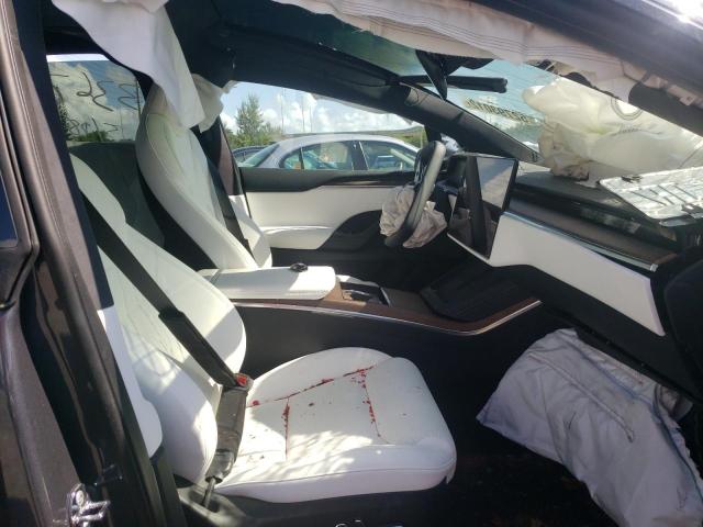 Photo 5 from auction – 2022 TESLA MODEL X with VIN 7SAXCBE56NF333367