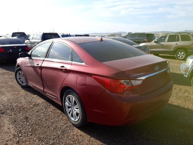 Photo 3 from auction – 2012 HYUNDAI SONATA GLS with VIN 5NPEB4AC1CH458153