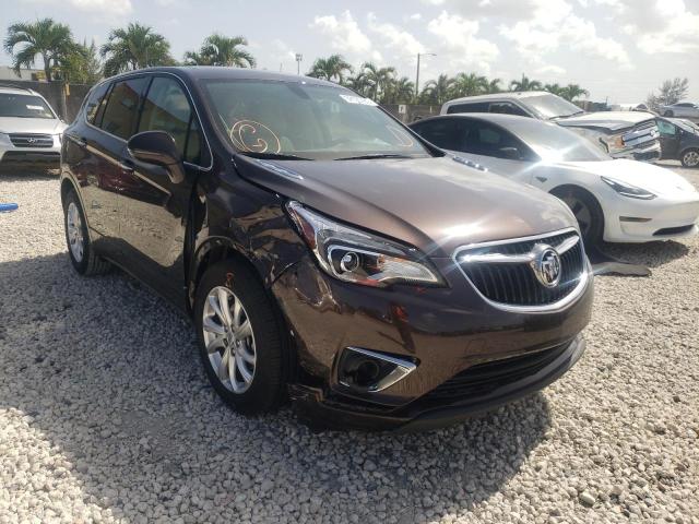 BUICK ENVISION P 2020 with VIN LRBFXBSA1LD167129 - Photo from auction