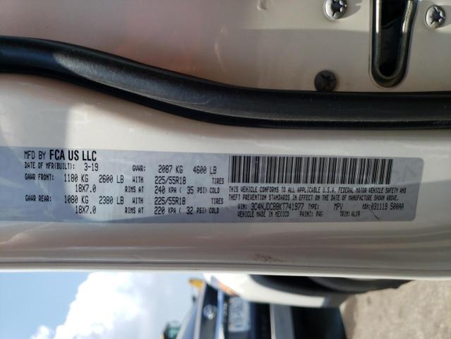 Photo 10 from auction – 2019 JEEP COMPASS LI with VIN 3C4NJDCB8KT741977