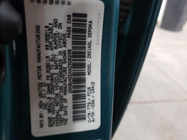 Photo 10 from auction – 2010 TOYOTA COROLLA BA with VIN 1NXBU4EEXAZ326239