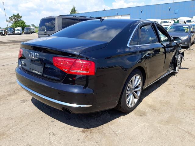Photo 4 from auction – 2014 AUDI A8 QUATTRO with VIN WAUAGAFD3EN005068