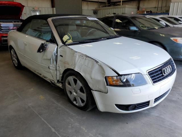 AUDI A4 1.8 CAB 2004 with VIN WAUAC48H64K000685 - Photo from auction