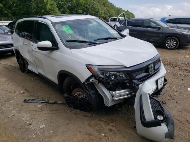HONDA PILOT SE 2022 with VIN 5FNYF5H23NB021227 - Photo from auction