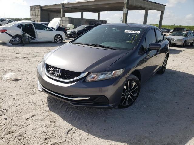 Photo 2 from auction – 2015 HONDA CIVIC EX with VIN 19XFB2F82FE108150