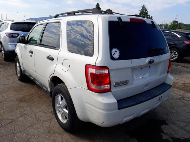 Photo 3 from auction – 2011 FORD ESCAPE XLT with VIN 1FMCU0D71BKA20995