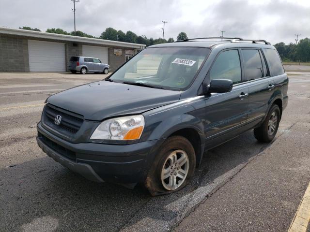 Photo 2 from auction – 2004 HONDA PILOT EX with VIN 2HKYF18494H500357