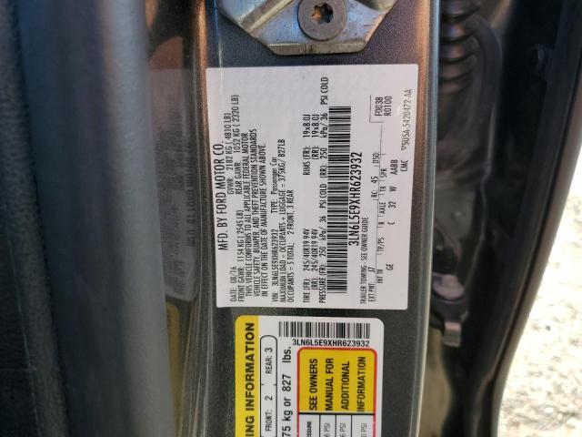 Photo 10 from auction – 2017 LINCOLN MKZ RESERV with VIN 3LN6L5E9XHR623932