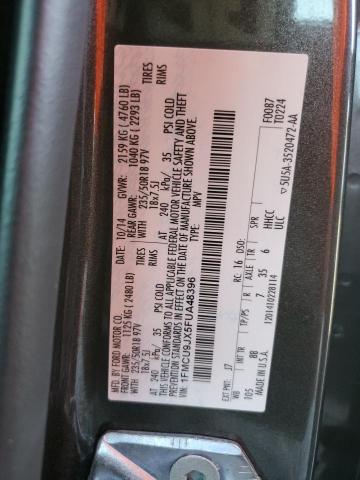Photo 10 from auction – 2015 FORD ESCAPE TIT with VIN 1FMCU9JX5FUA48396