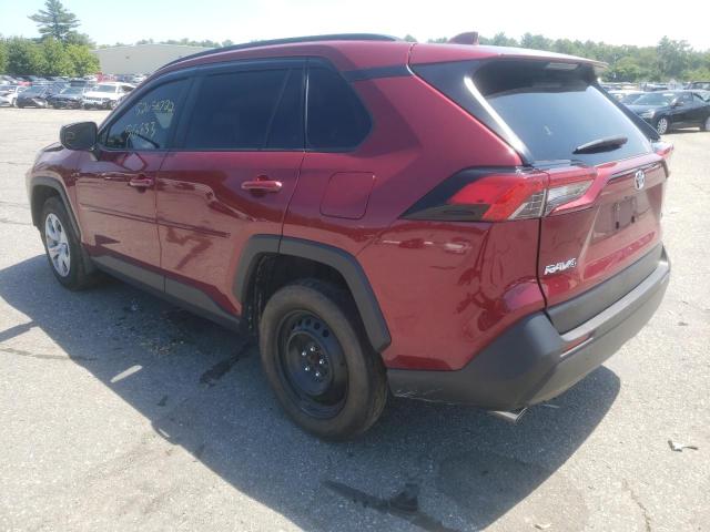 Photo 3 from auction – 2021 TOYOTA RAV4 LE with VIN JTMF1RFVXMD070683