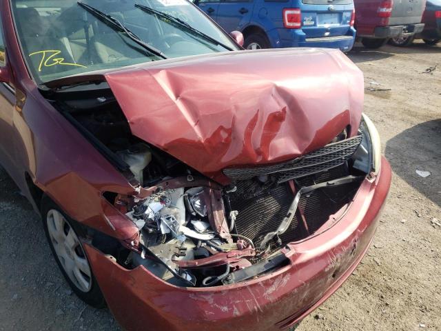 Photo 9 from auction – 2004 TOYOTA CAMRY LE with VIN 4T1BE32K44U295544