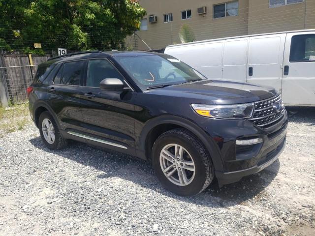FORD EXPLORER X 2020 with VIN 1FMSK8DH6LGC25855 - Photo from auction