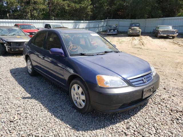 Photo 1 from auction – 2002 HONDA CIVIC EX with VIN 2HGES26742H604554