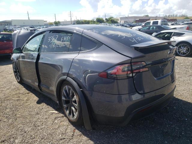 Photo 3 from auction – 2022 TESLA MODEL X with VIN 7SAXCBE56NF333367