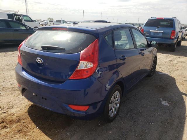 Photo 4 from auction – 2017 HYUNDAI ACCENT SE with VIN KMHCT5AEXHU325217