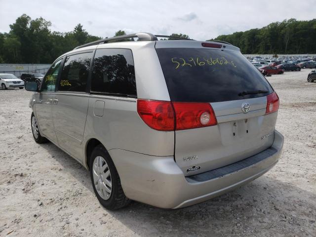 Photo 3 from auction – 2006 TOYOTA SIENNA CE with VIN 5TDZA23C36S561207