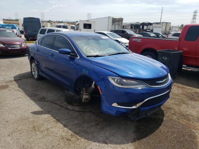 CHRYSLER 200 LIMITE 2015 with VIN 1C3CCCAB1FN752327 - Photo from auction