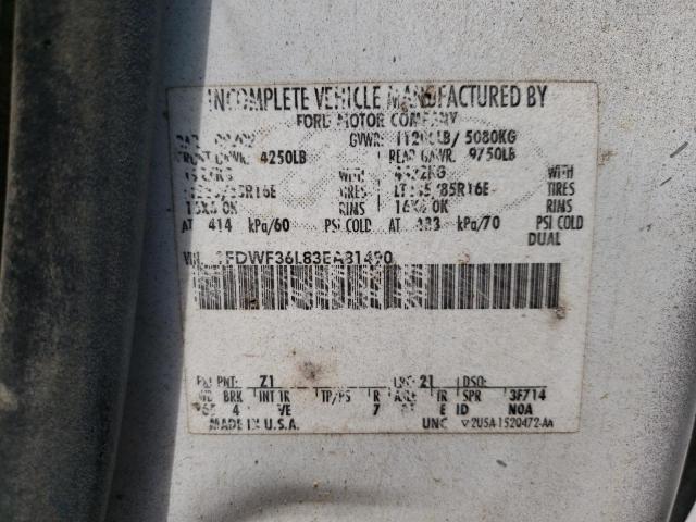 Photo 10 from auction – 2003 FORD F350 SUPER with VIN 1FDWF36L83EA81490