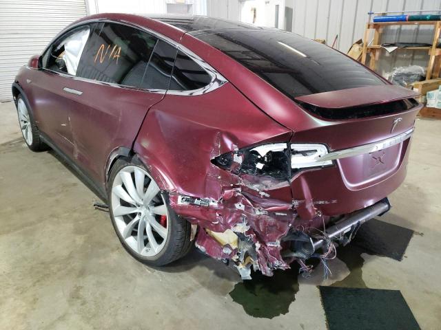 Photo 3 from auction – 2016 TESLA MODEL X with VIN 5YJXCBE43GFS00167