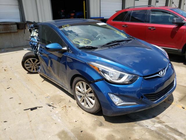 HYUNDAI ELANTRA SE 2014 with VIN KMHDH4AEXEU095836 - Photo from auction