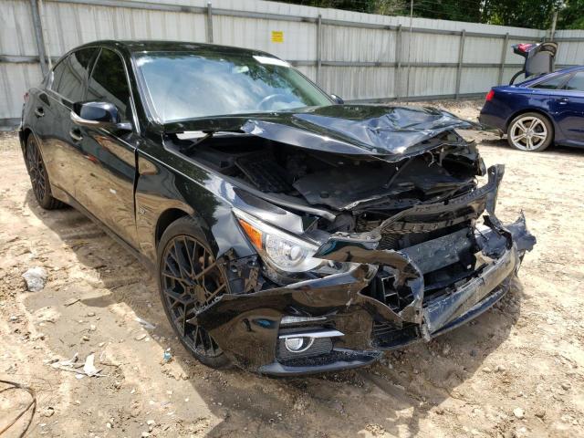 INFINITI Q50 BASE 2014 with VIN JN1BV7APXEM688204 - Photo from auction