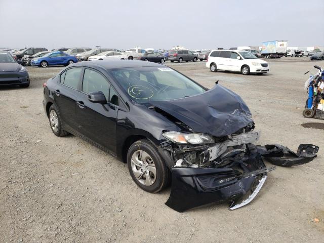Photo 1 from auction – 2013 HONDA CIVIC LX with VIN 19XFB2F56DE291765