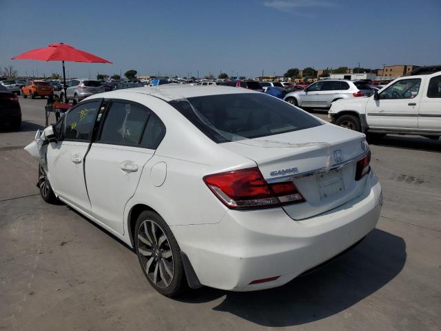 Photo 3 from auction – 2015 HONDA CIVIC EXL with VIN 19XFB2F9XFE020648