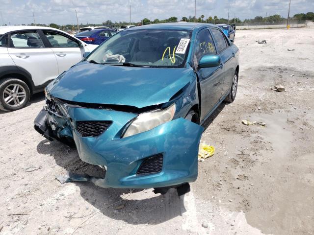 Photo 2 from auction – 2010 TOYOTA COROLLA BA with VIN JTDBU4EE1A9117477