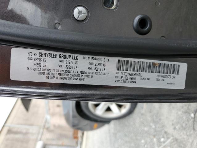 Photo 10 from auction – 2014 DODGE CHALLENGER with VIN 2C3CDYAG9EH304513