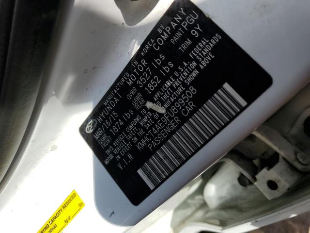 Photo 10 from auction – 2015 HYUNDAI ACCENT GLS with VIN KMHCT4AE9FU899508