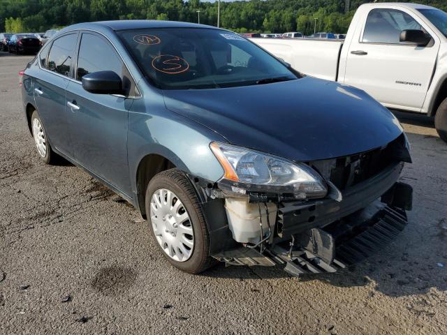NISSAN SENTRA S 2014 with VIN 3N1AB7AP1EY216233 - Photo from auction