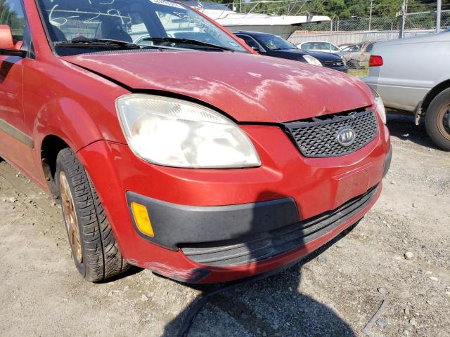 Photo 9 from auction – 2007 KIA RIO BASE with VIN KNADE123776216609