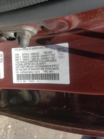 Photo 10 from auction – 2015 HONDA CR-V EX with VIN 5J6RM4H58GL112213