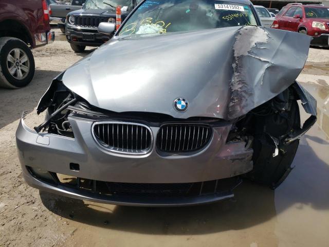 Photo 9 from auction – 2008 BMW 535 I with VIN WBANW13508CZ78667