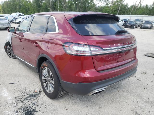 Photo 3 from auction – 2019 LINCOLN NAUTILUS S with VIN 2LMPJ8K92KBL35381