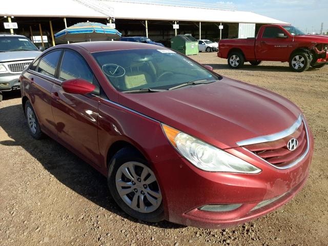 HYUNDAI SONATA GLS 2012 with VIN 5NPEB4AC1CH458153 - Photo from auction