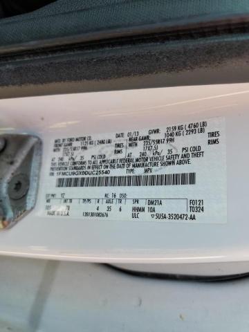 Photo 10 from auction – 2013 FORD ESCAPE SE with VIN 1FMCU9GX0DUC25540