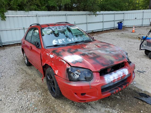 SUBARU IMPREZA TS 2004 with VIN JF1GG65534G817113 - Photo from auction