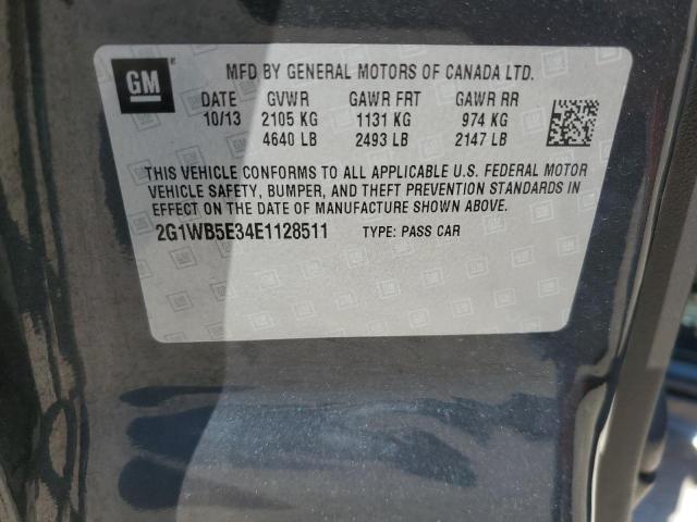 Photo 10 from auction – 2014 CHEVROLET IMPALA LIM with VIN 2G1WB5E34E1128511