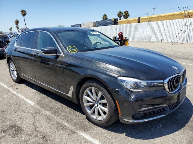 BMW 740 I 2017 with VIN WBA7E2C52HG739826 - Photo from auction