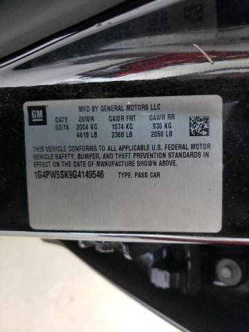 Photo 10 from auction – 2016 BUICK VERANO SPO with VIN 1G4PW5SK9G4149546