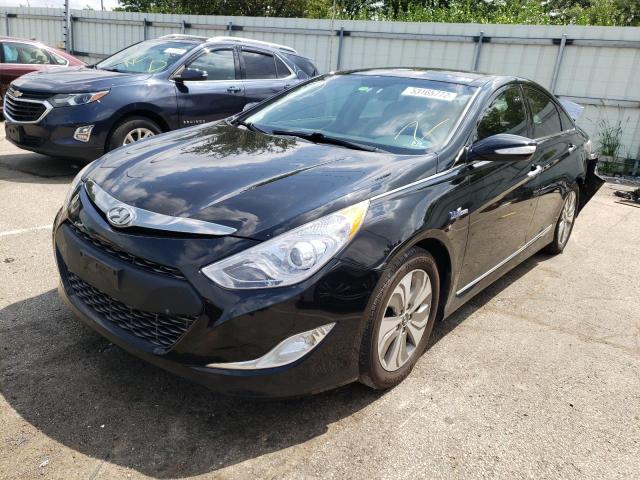 Photo 2 from auction – 2014 HYUNDAI SONATA HYB with VIN KMHEC4A46EA105743