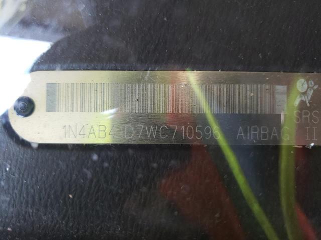 Photo 10 from auction – 1998 NISSAN SENTRA E with VIN 1N4AB41D7WC710596