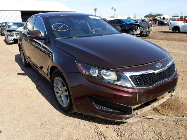 KIA OPTIMA LX 2011 with VIN KNAGM4A70B5166480 - Photo from auction