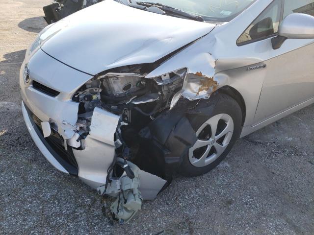 Photo 9 from auction – 2012 TOYOTA PRIUS with VIN JTDKN3DUXC5474103