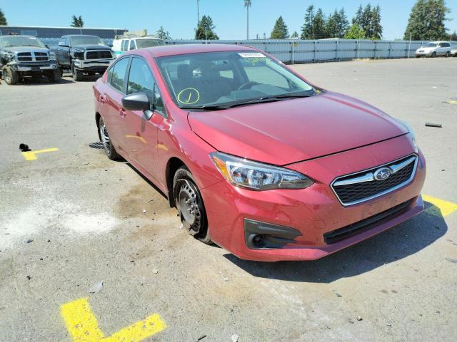 SUBARU IMPREZA 2018 with VIN 4S3GKAA63J3608449 - Photo from auction