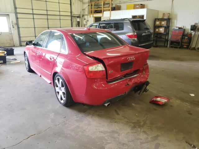Photo 3 from auction – 2005 AUDI S4 with VIN WAUPL68E25A048090