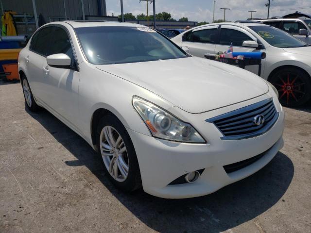 INFINITI G25 BASE 2012 with VIN JN1DV6AP8CM701337 - Photo from auction