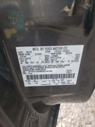 Photo 10 from auction – 2006 FORD F150 with VIN 1FTPX14546NA14145